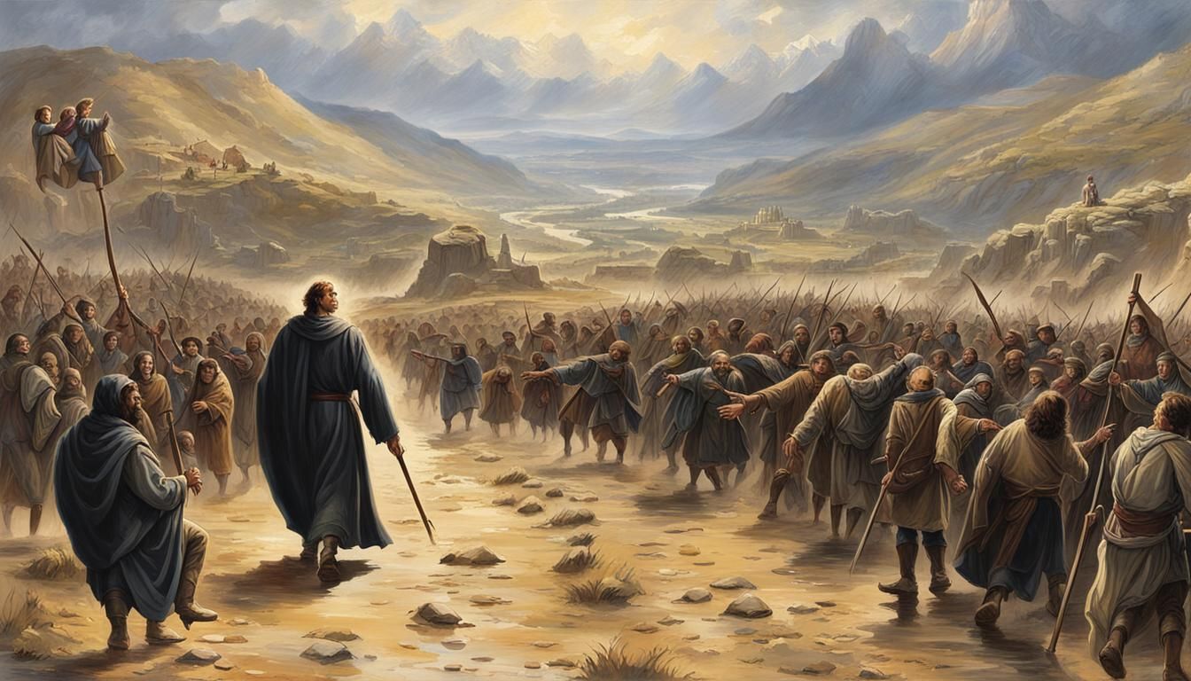 Vengeance and Fury: A Biblical Scene