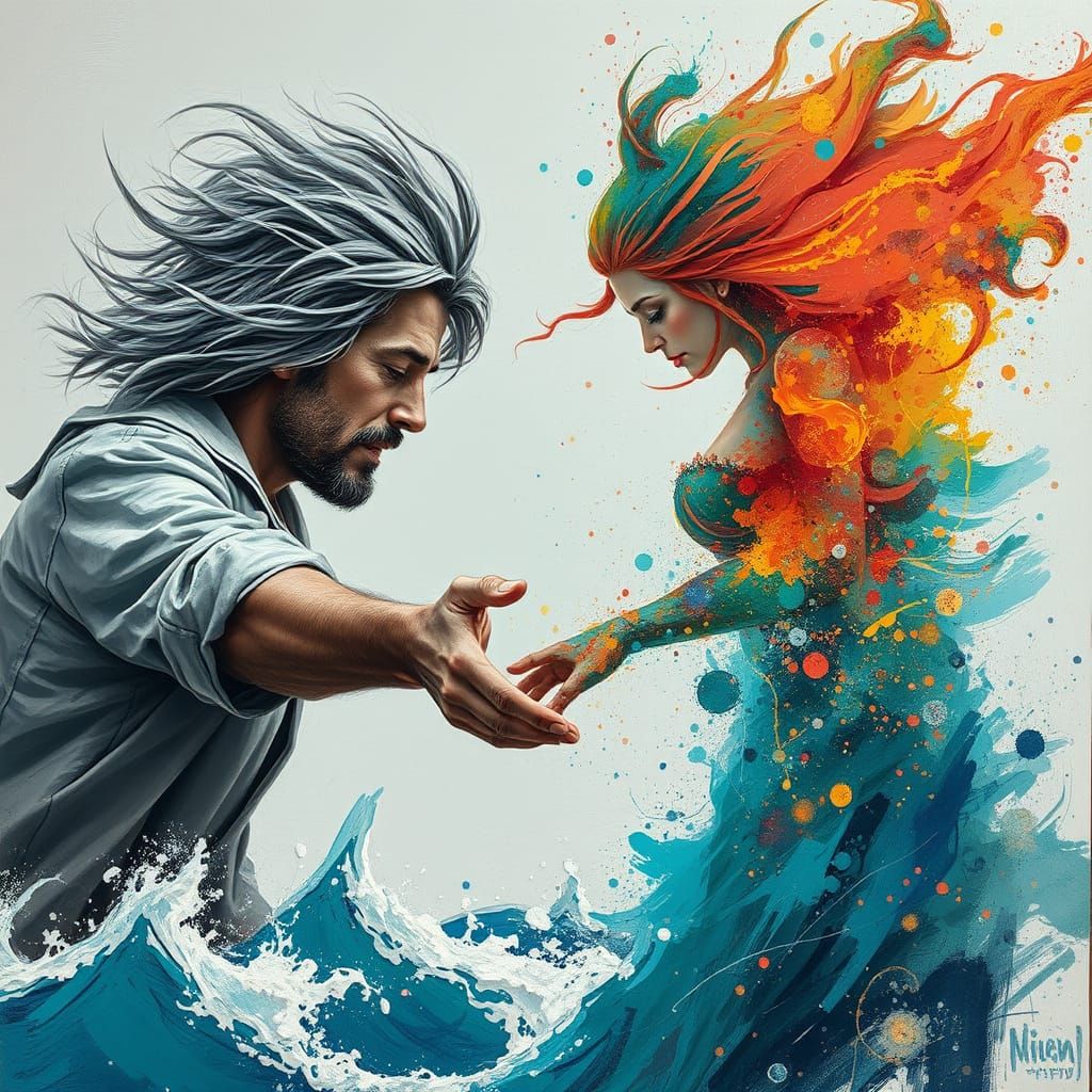 Sailor Reaches Siren Across Cosmic Void