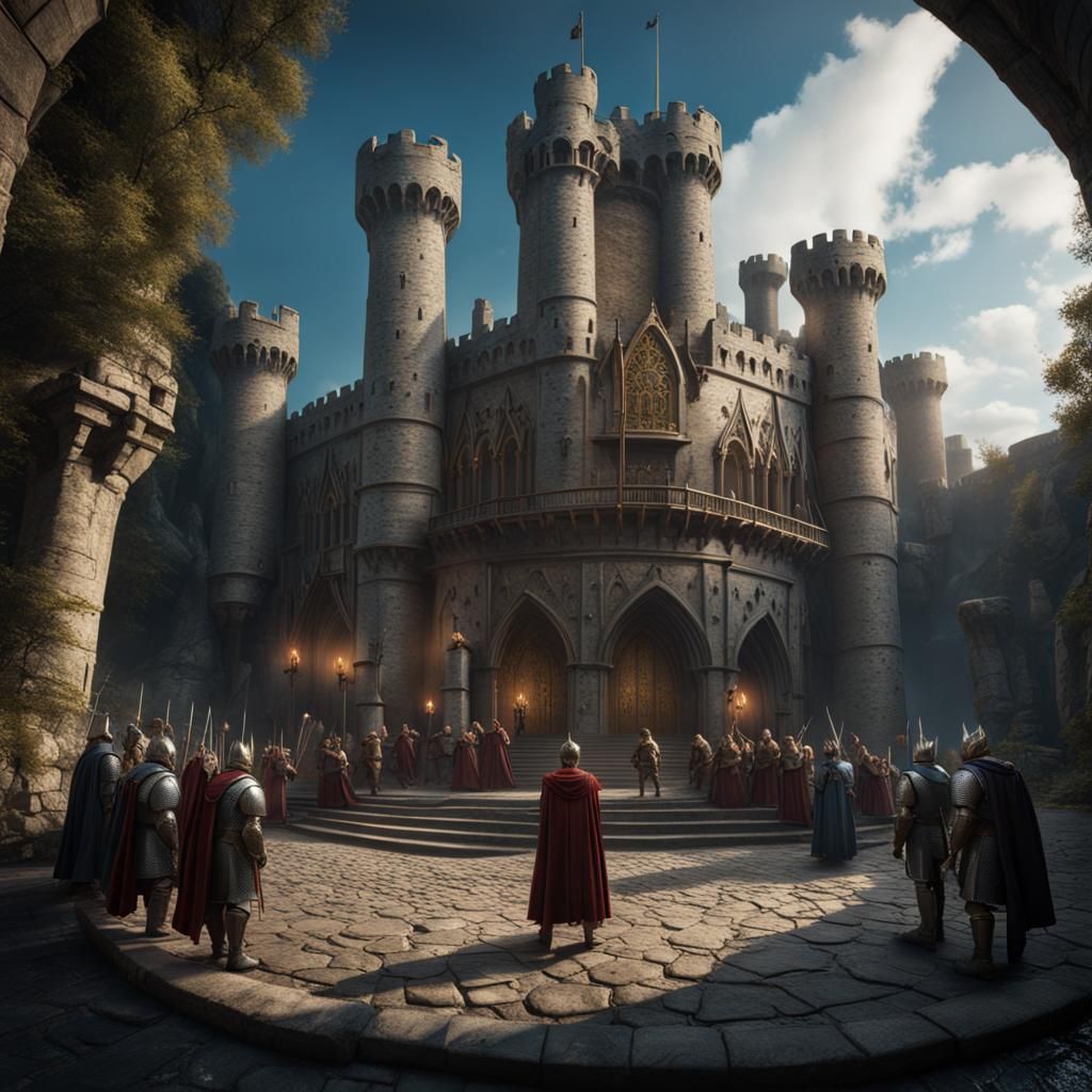 King Arthur and the Round Table: Fantasy Concept Art