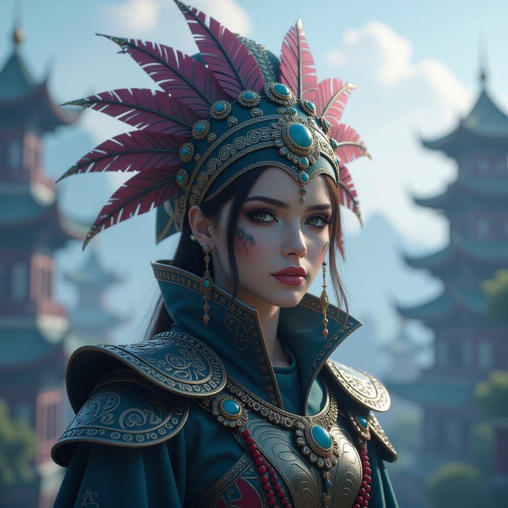 Fantastical Matte Painting with Deep Colors