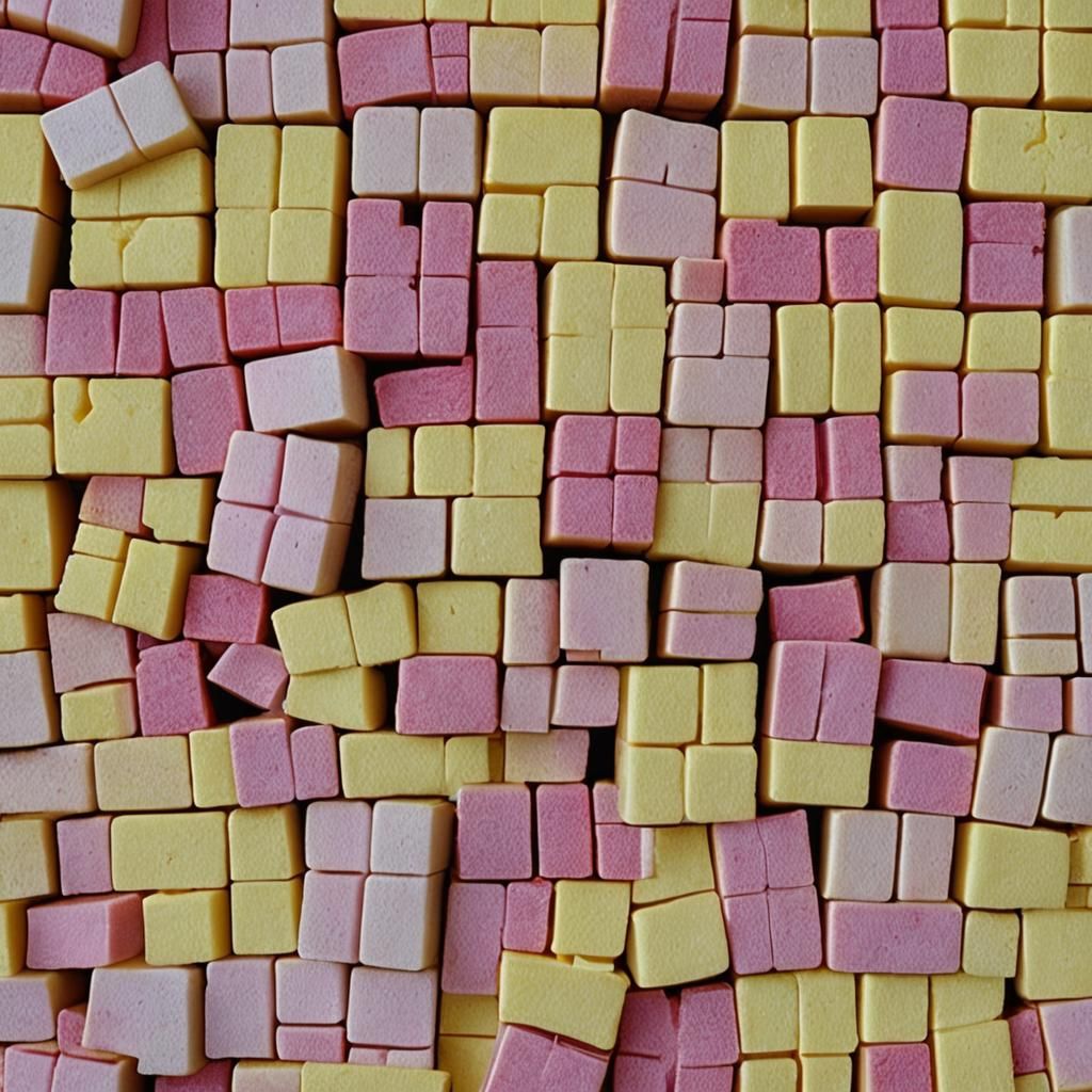 Battenberg Cake With Marzipan Icing