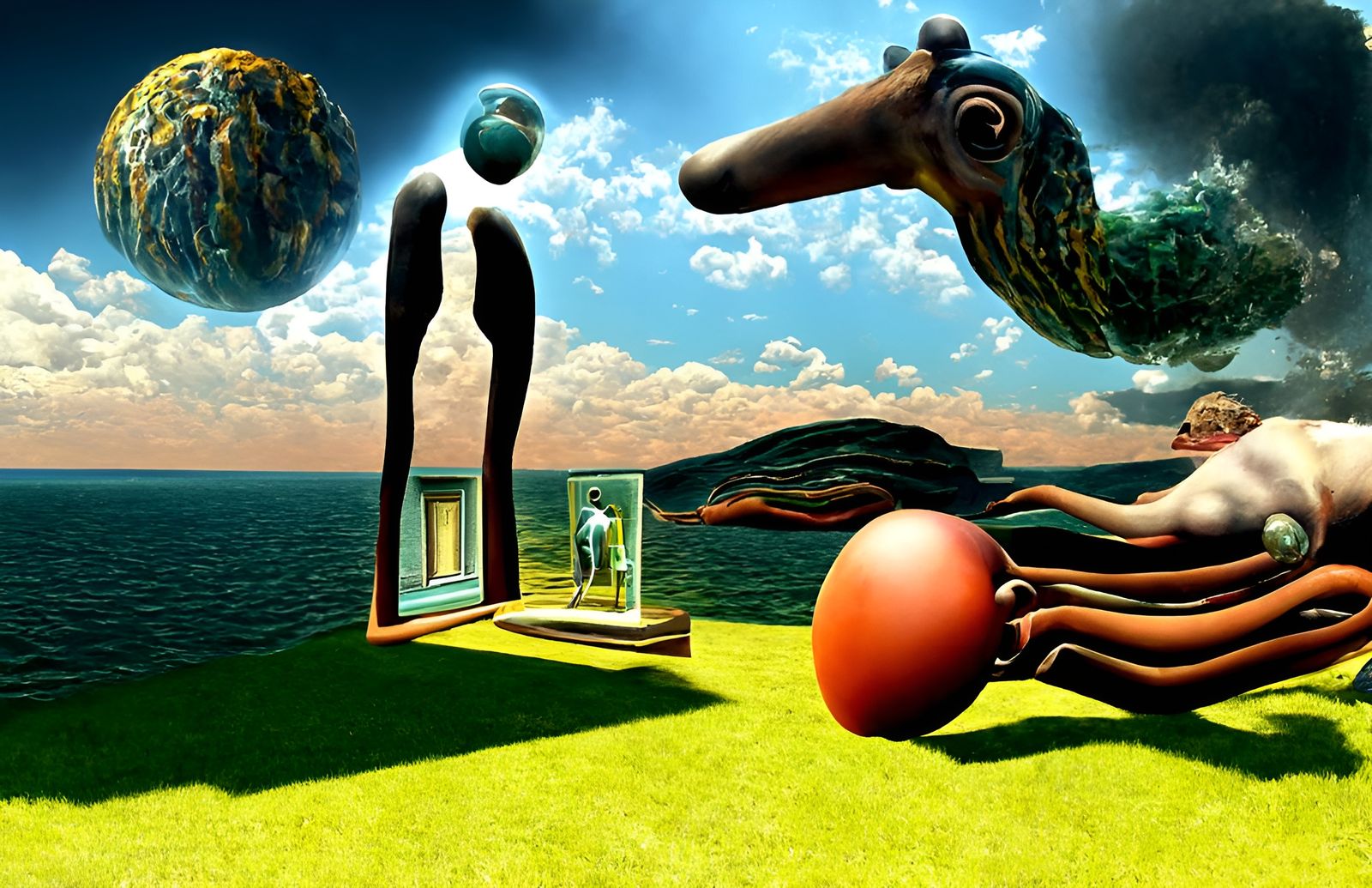 Surreal Otherworldly Landscape in 8k Resolution