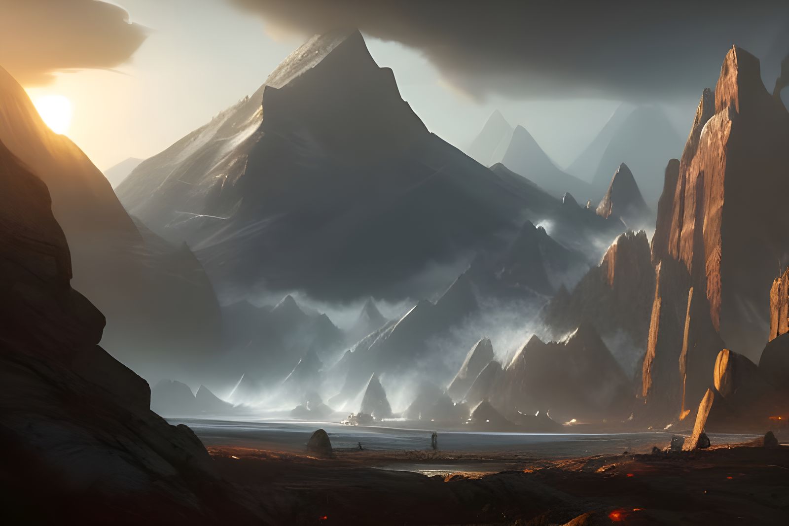 God of War World: Norse Landscape in Unreal Engine