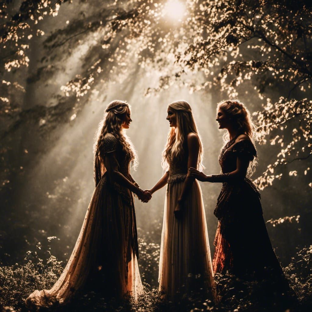 Warrior Fairy Best Friends Ready for Battle