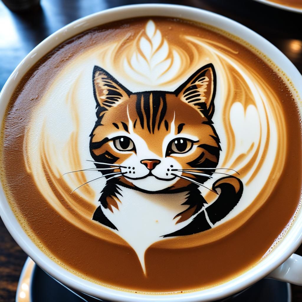 Latte cat