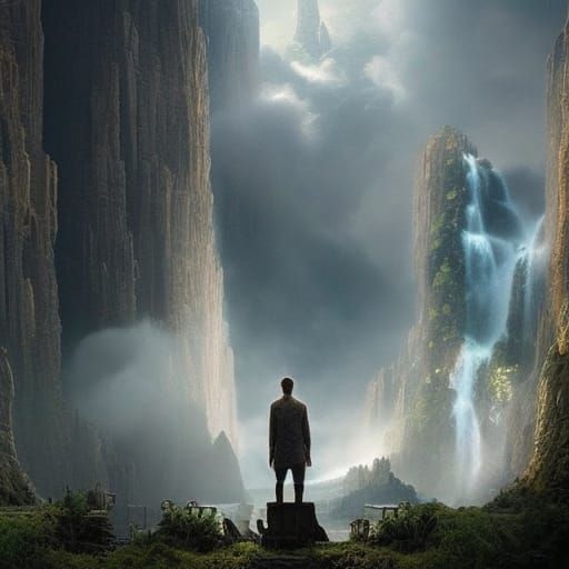 Dramatic Digital Matte Painting: A Cinematic Vision