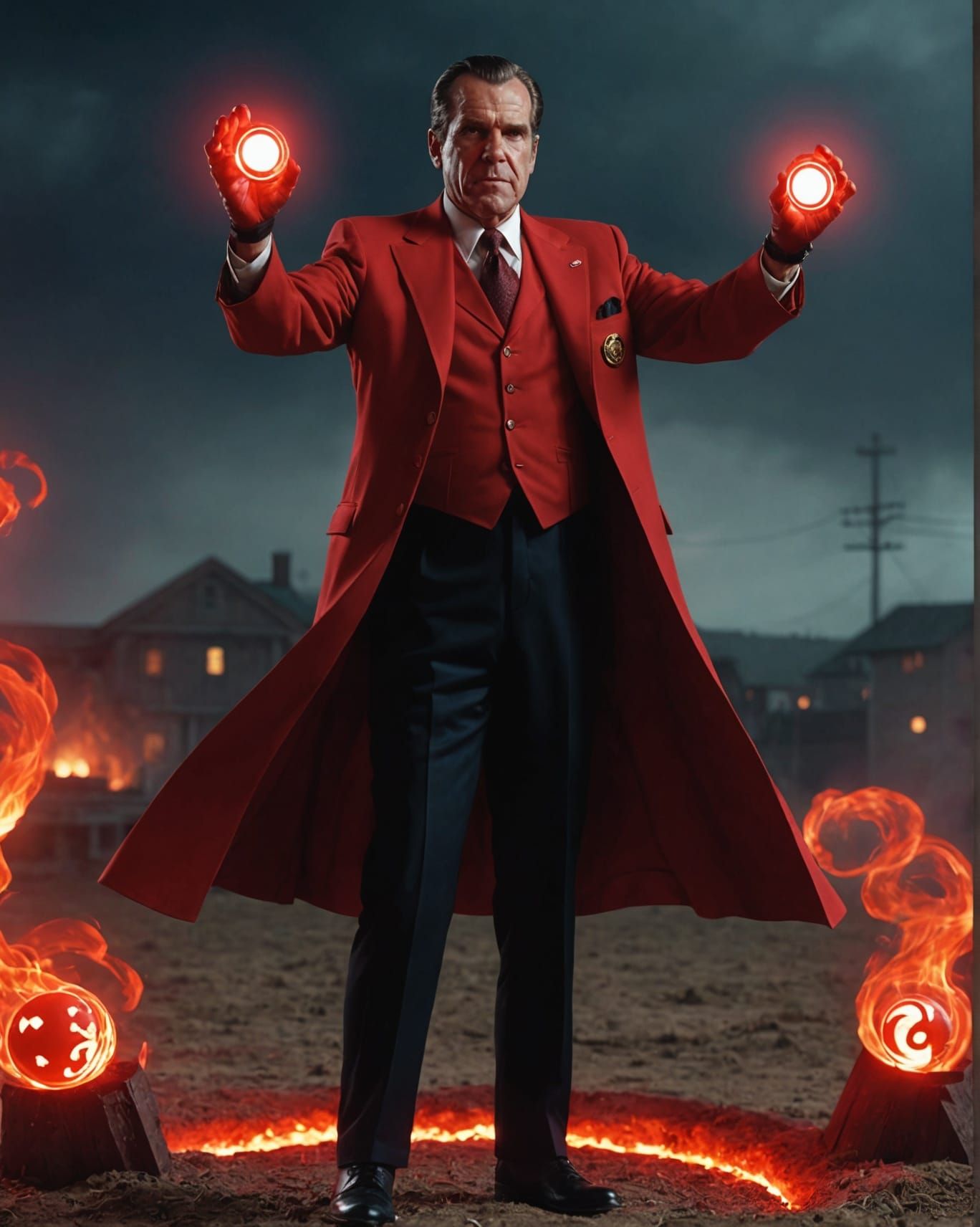 President Richard Nixon as a Red Lantern