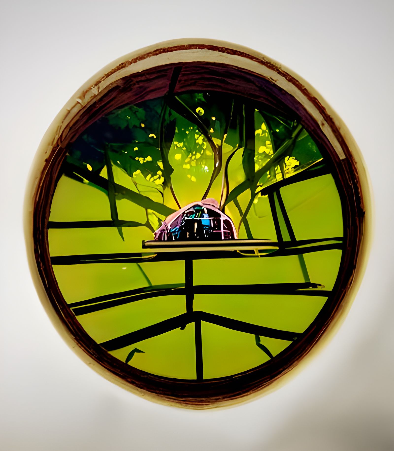 Cosmic Treehouse Tribes in Anime Style