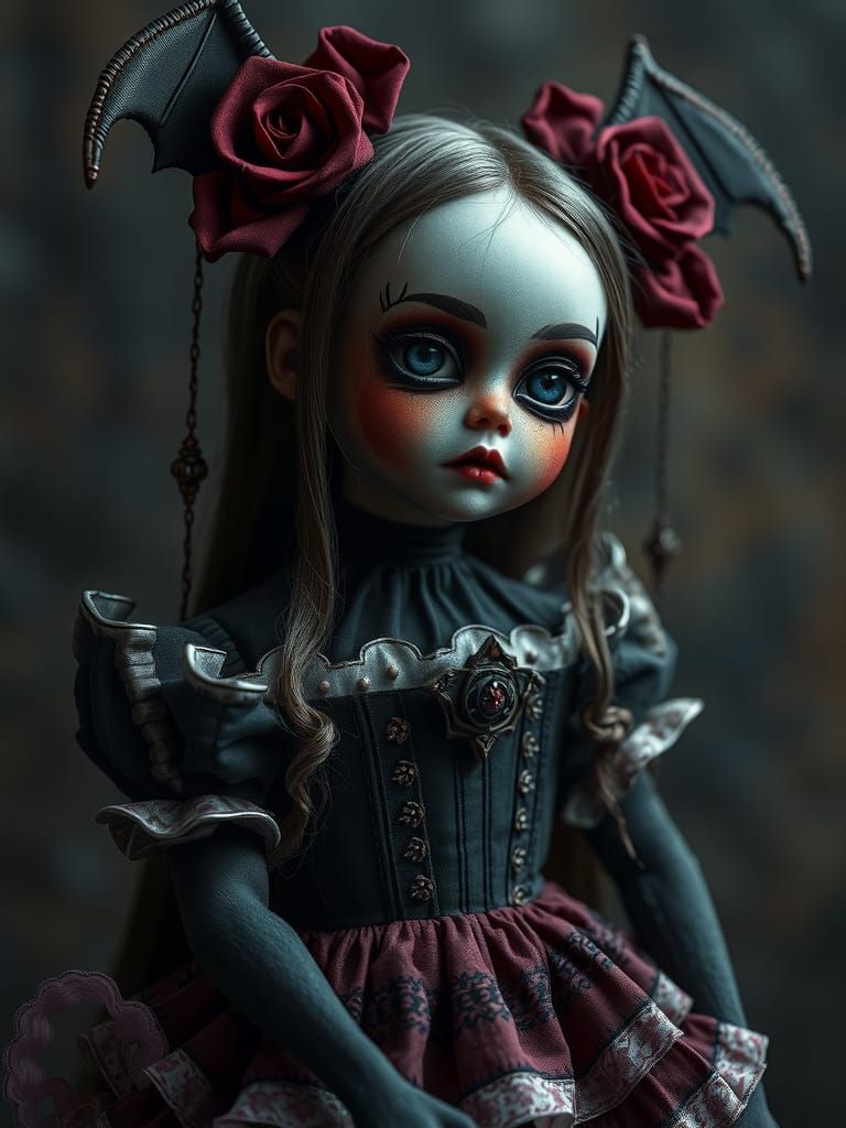 Goth doll