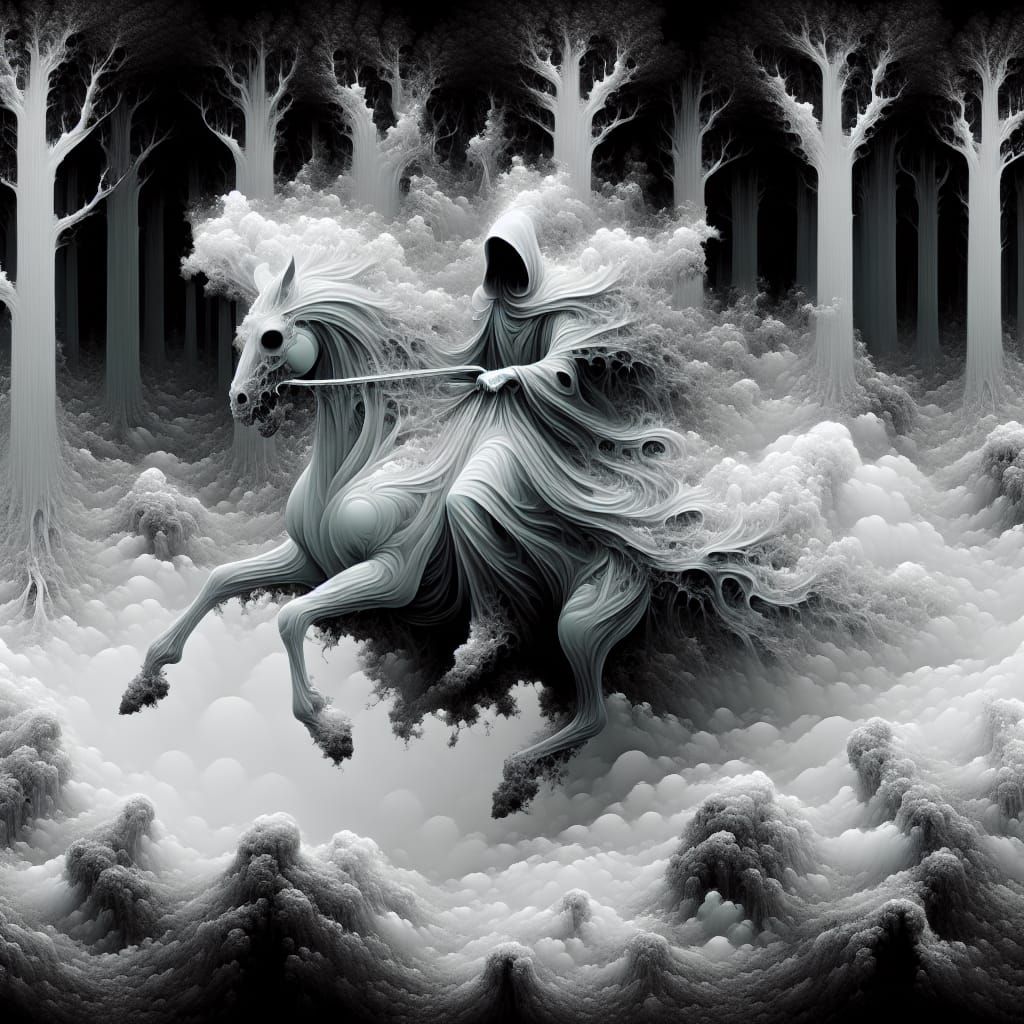 Suddenly From The Stillness, Thunder Roars! My Nightmare Has Come!