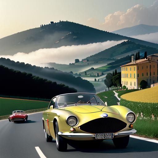 Rally moretti 750 sedan