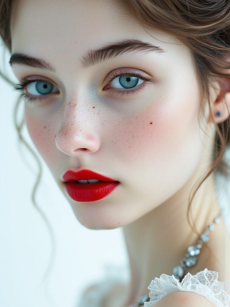 Photorealistic Portrait of an Enchanting Woman