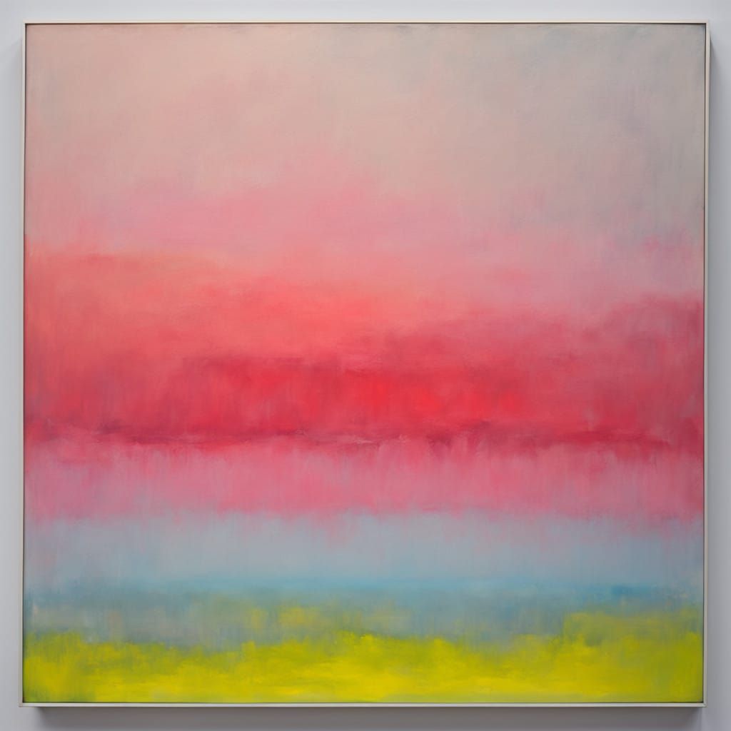 Infinite Abstract Expressions in Soft Gradient Hues