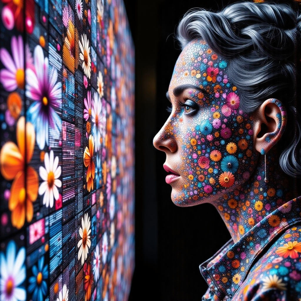 Digital Dreamscape in Contrasting Realities