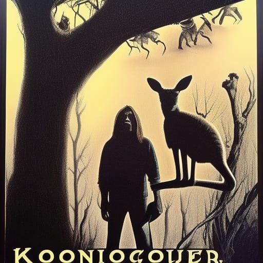 1982 Horror Movie Poster: Kangaroo