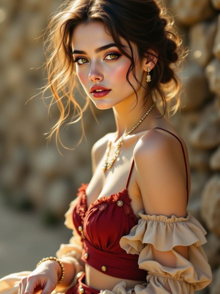 Golden light