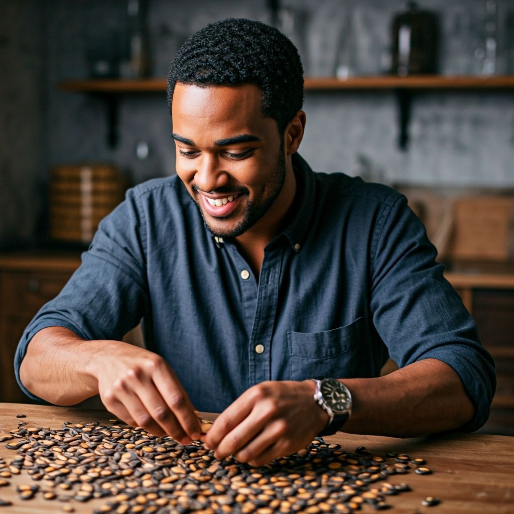 Cracking Watermelon Seeds