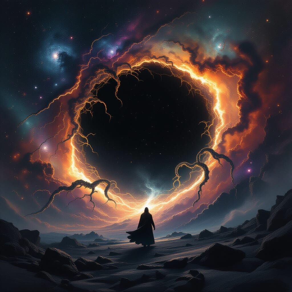 Eldritch Horror Emerges From Black Hole