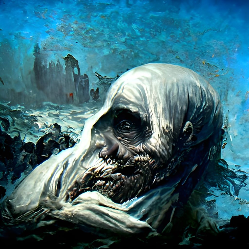 Macabre Milk: A Gothic Horror Illustration