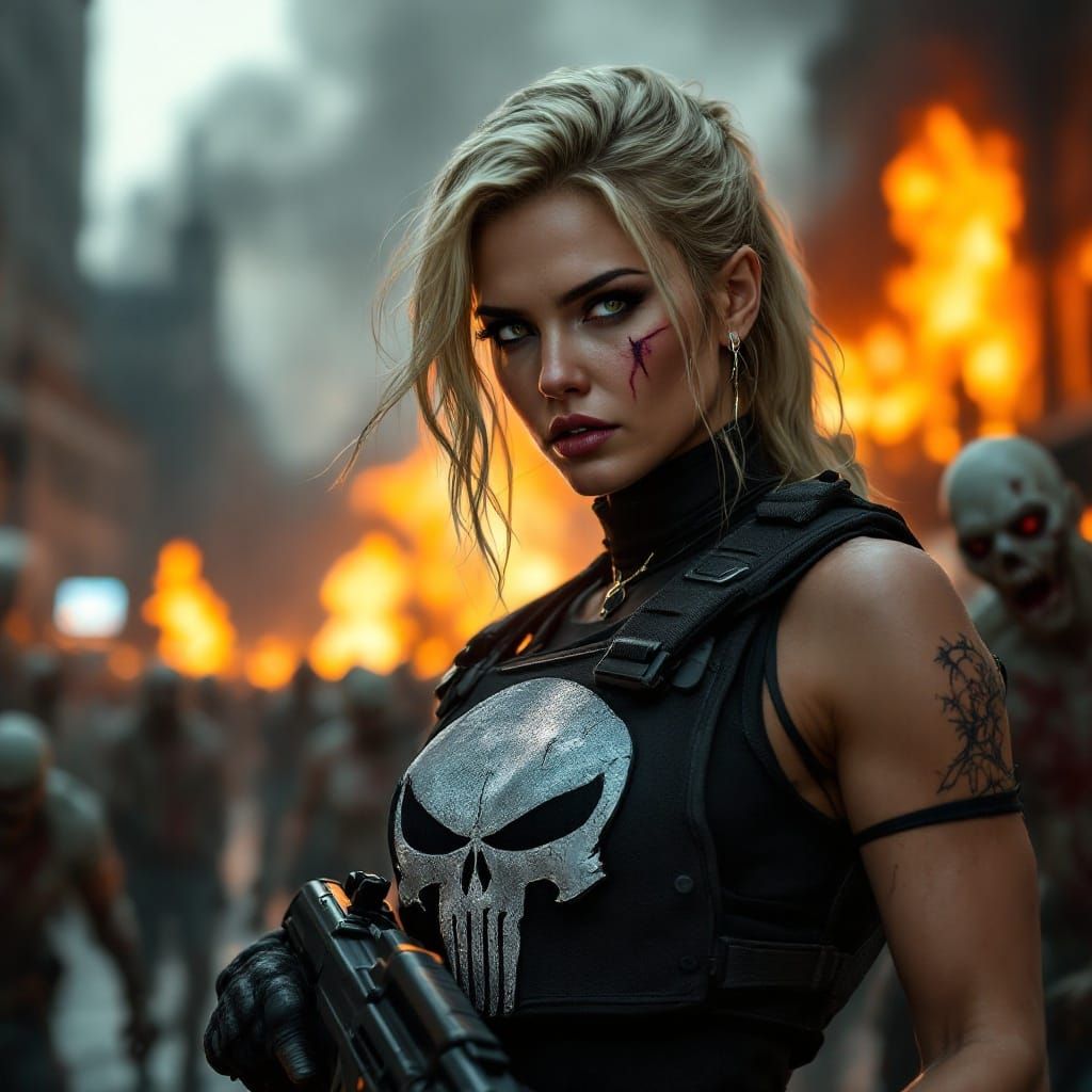Lady Punisher: Zombie Apocalypse