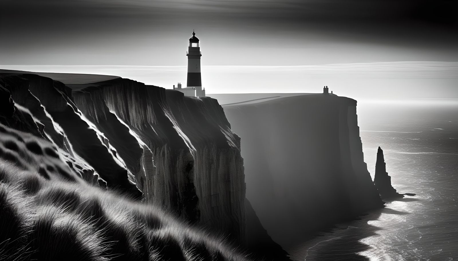 Black And White Lighthouse Art (Continued)