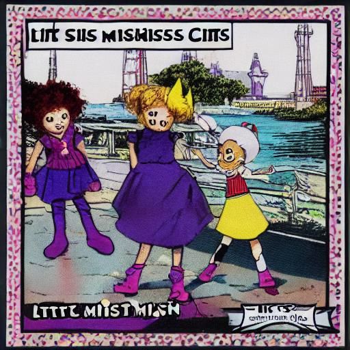 Little Miss Can't Be Wrong AI Image