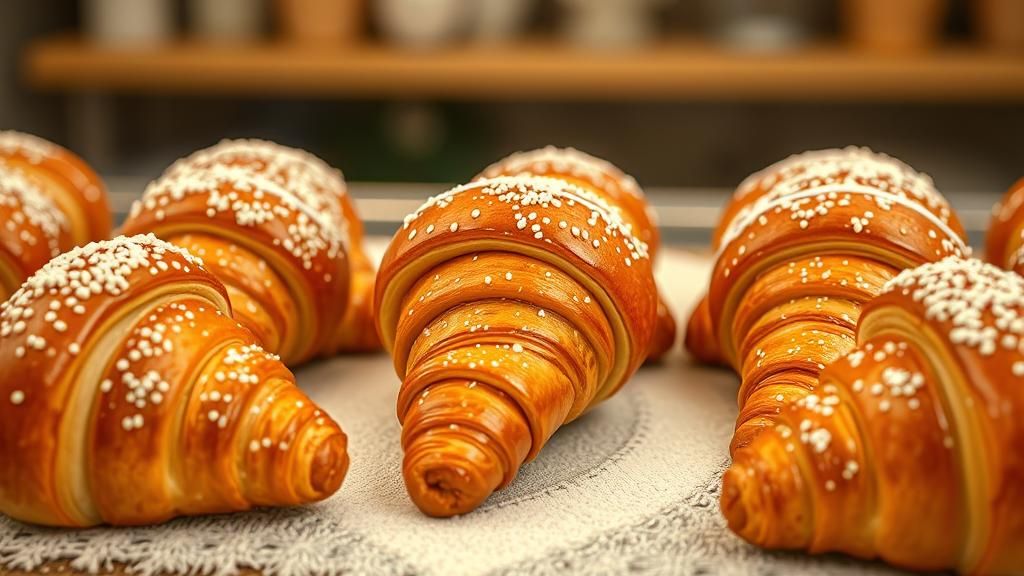 Sci-Fi Comedy Croissants at Bakery