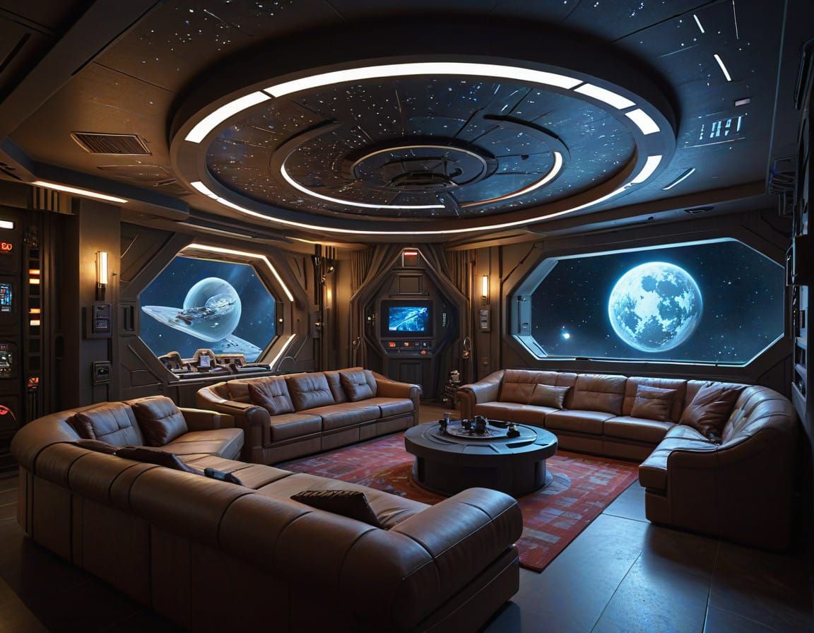 Jedi Lounge in Cosmic Space Station