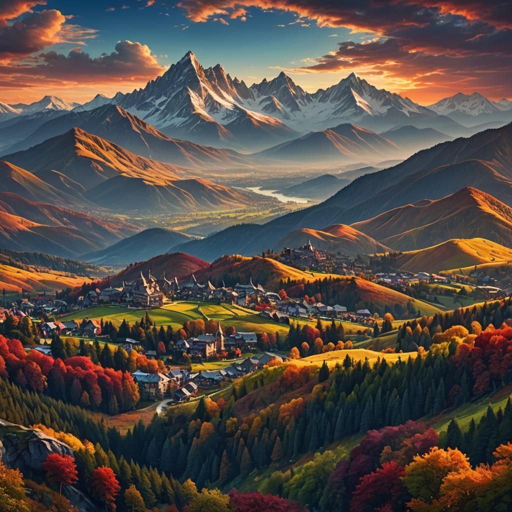 Fantasy Landscape Photography with Rich Colors