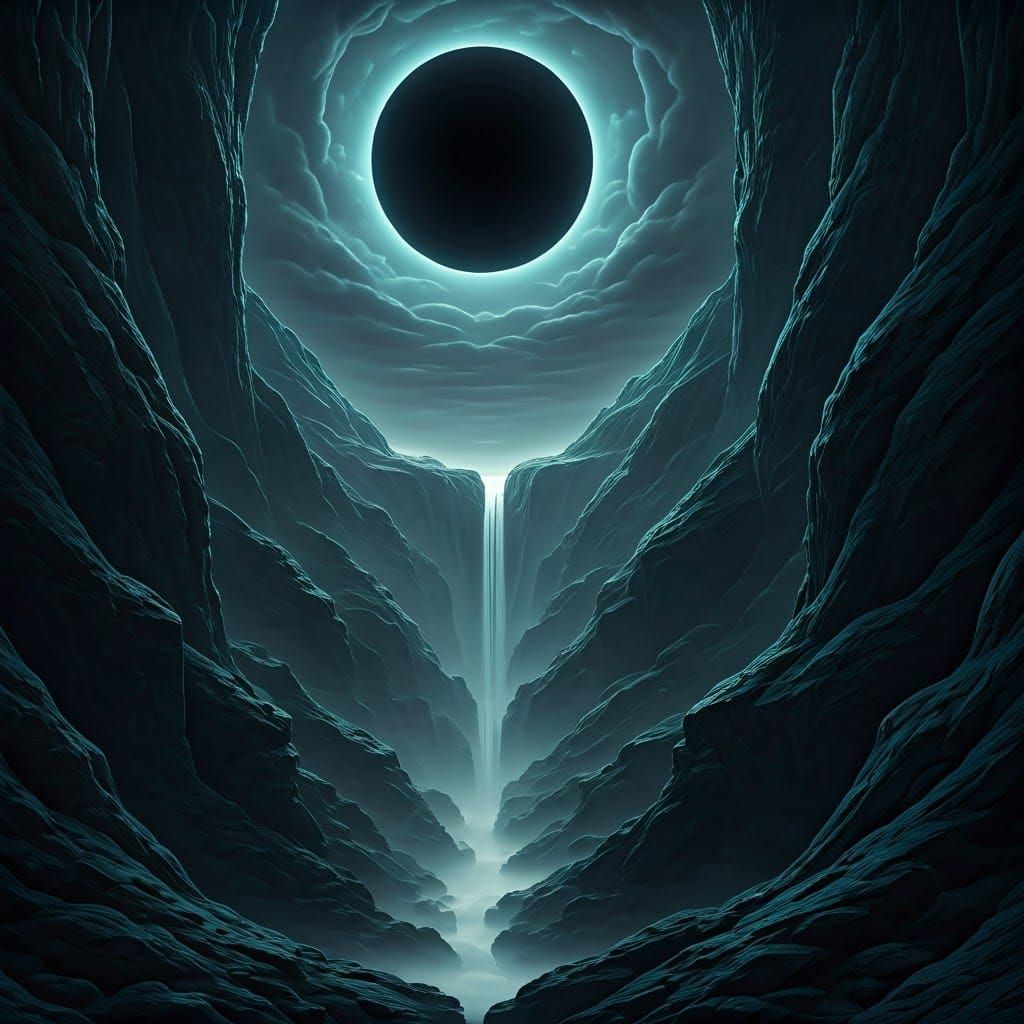 Ethereal Abyss Under a Black Moon