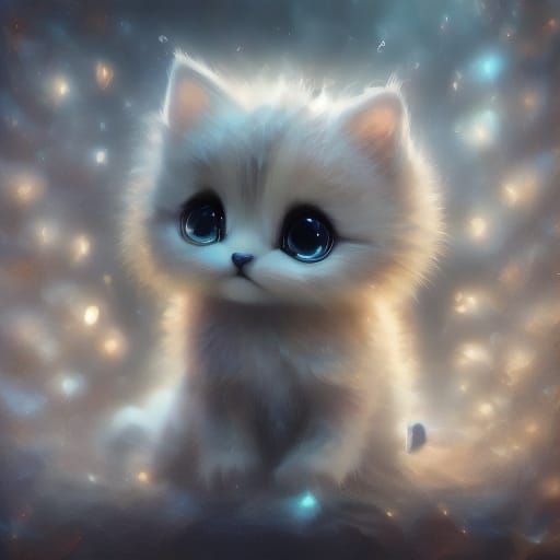 Anthotype Creature Lurks Atop a Mountain