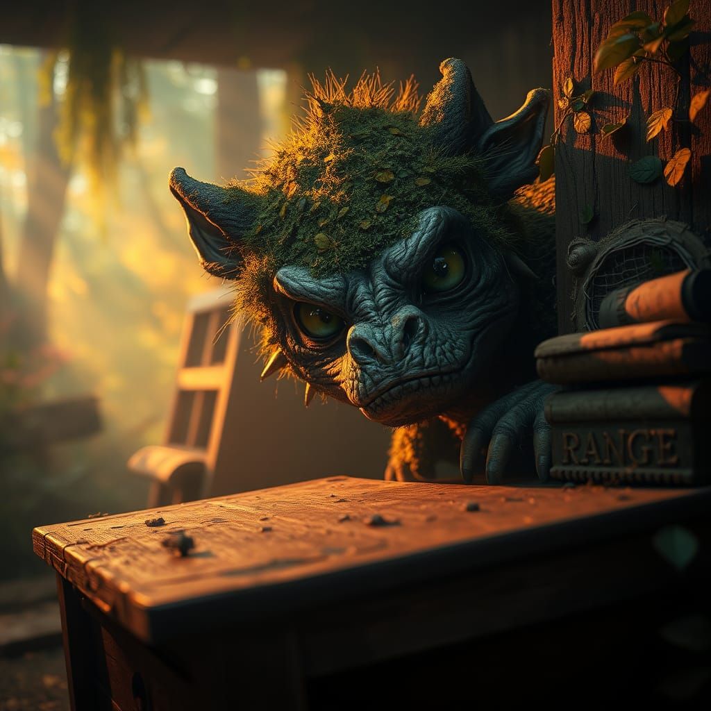 Cryptid Beast in Abandoned Ranger Station