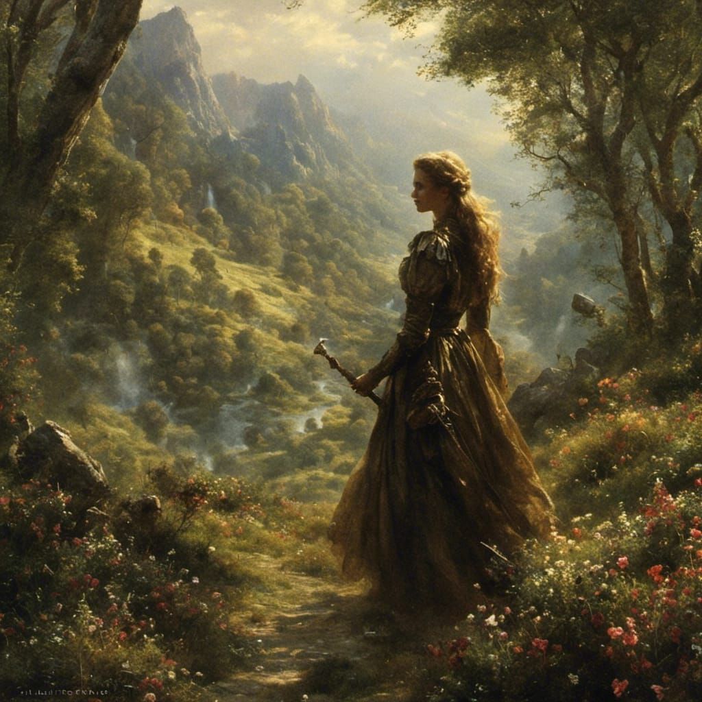 Author Working in Light Fantasy Setting