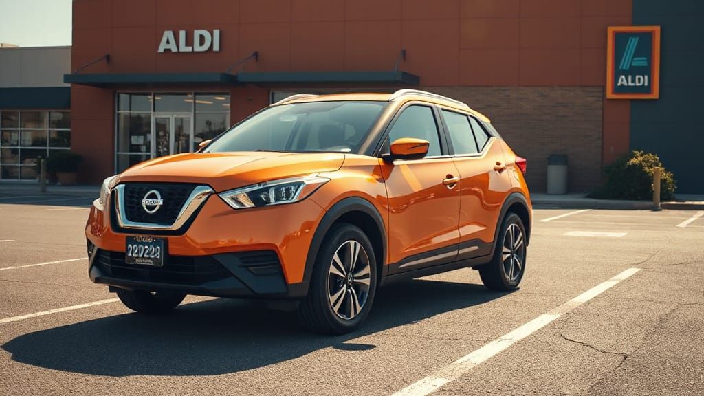 2024 Nissan Kicks SUV in Professional Bokeh Lighting