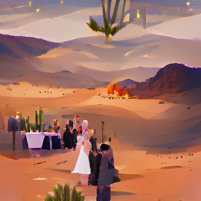 Arid Desert Landscape
