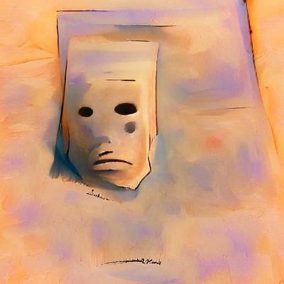 AI-Generated Blank Canvas: An Empty Image