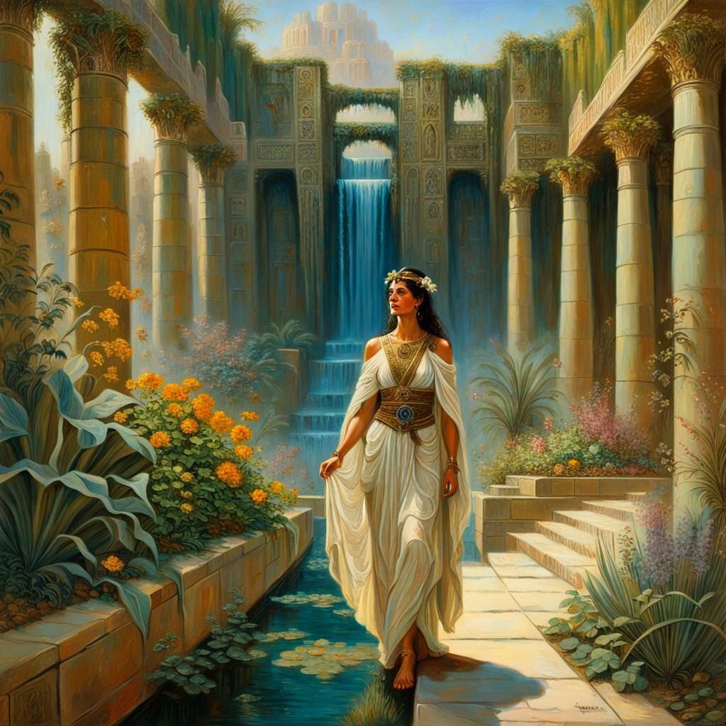 A walk through the Hanging Gardens of Babylon