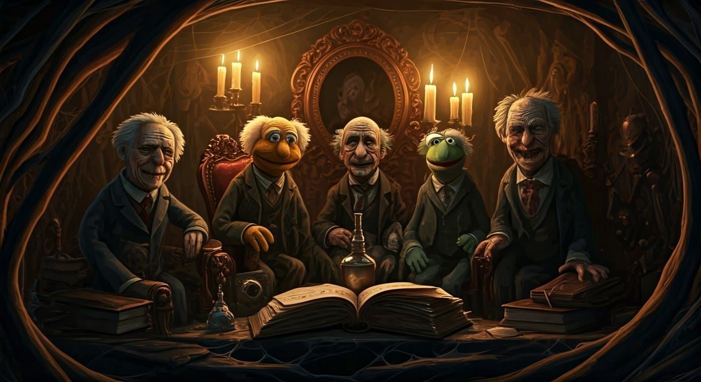 Muppets with Old men