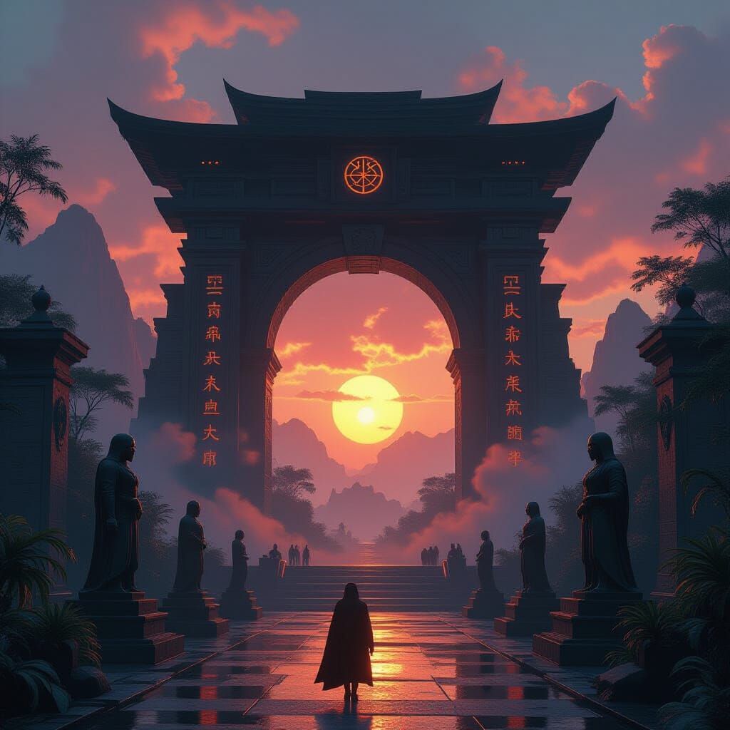 Infinity Gate at Star Temple on Jungle Planet