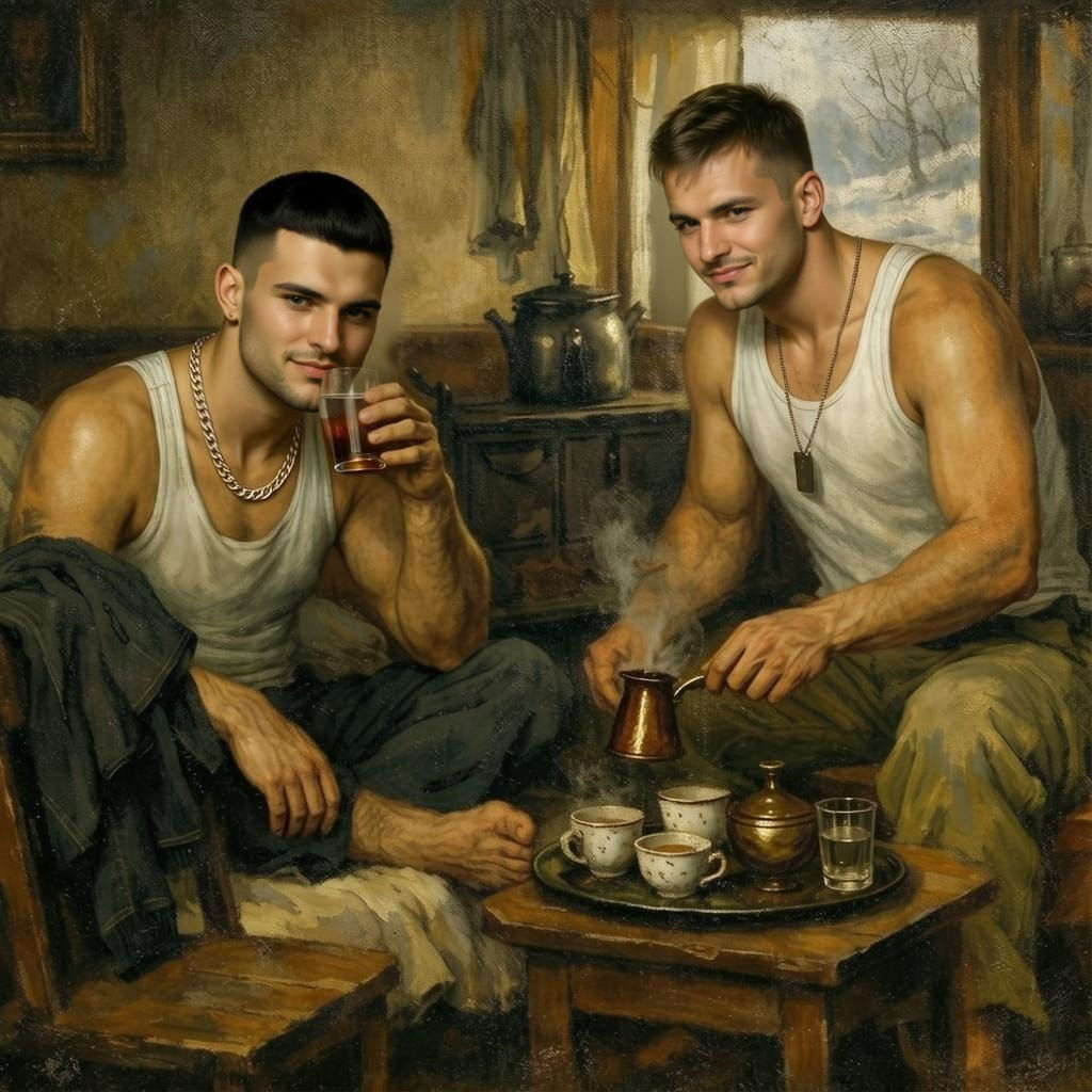 AI Face Swap: Men in New Artistic Styles