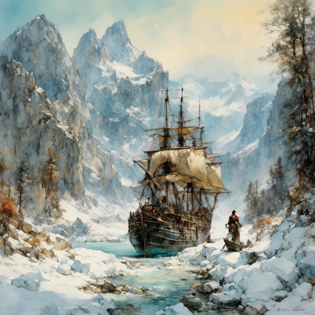 Figure in Unique Artistic Style