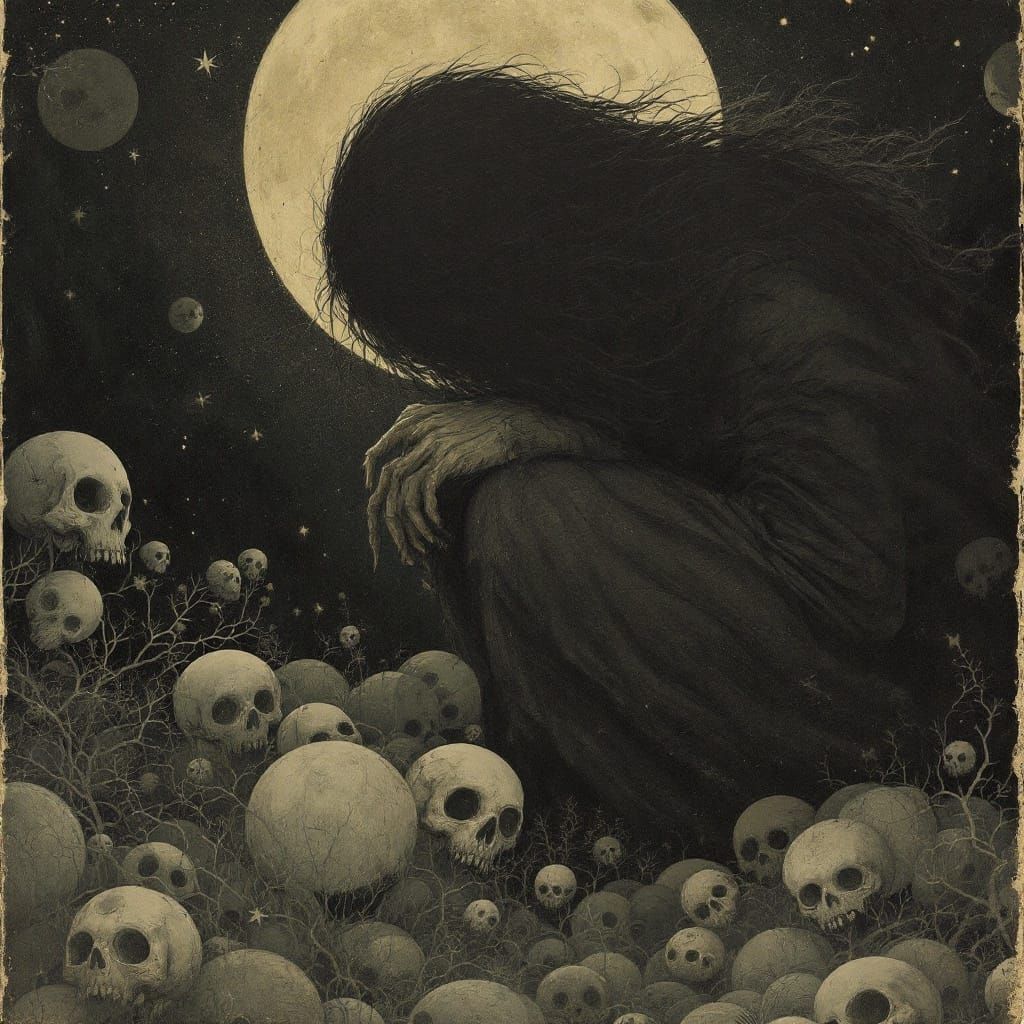 Gothic God Tormented by Dark Secrets