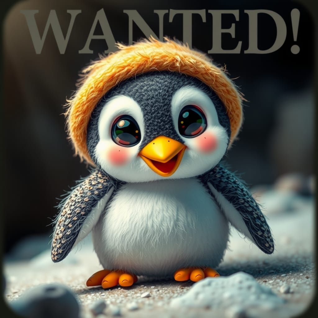 Wanted: Cute Alien Penguin for Intergalactic Mischief