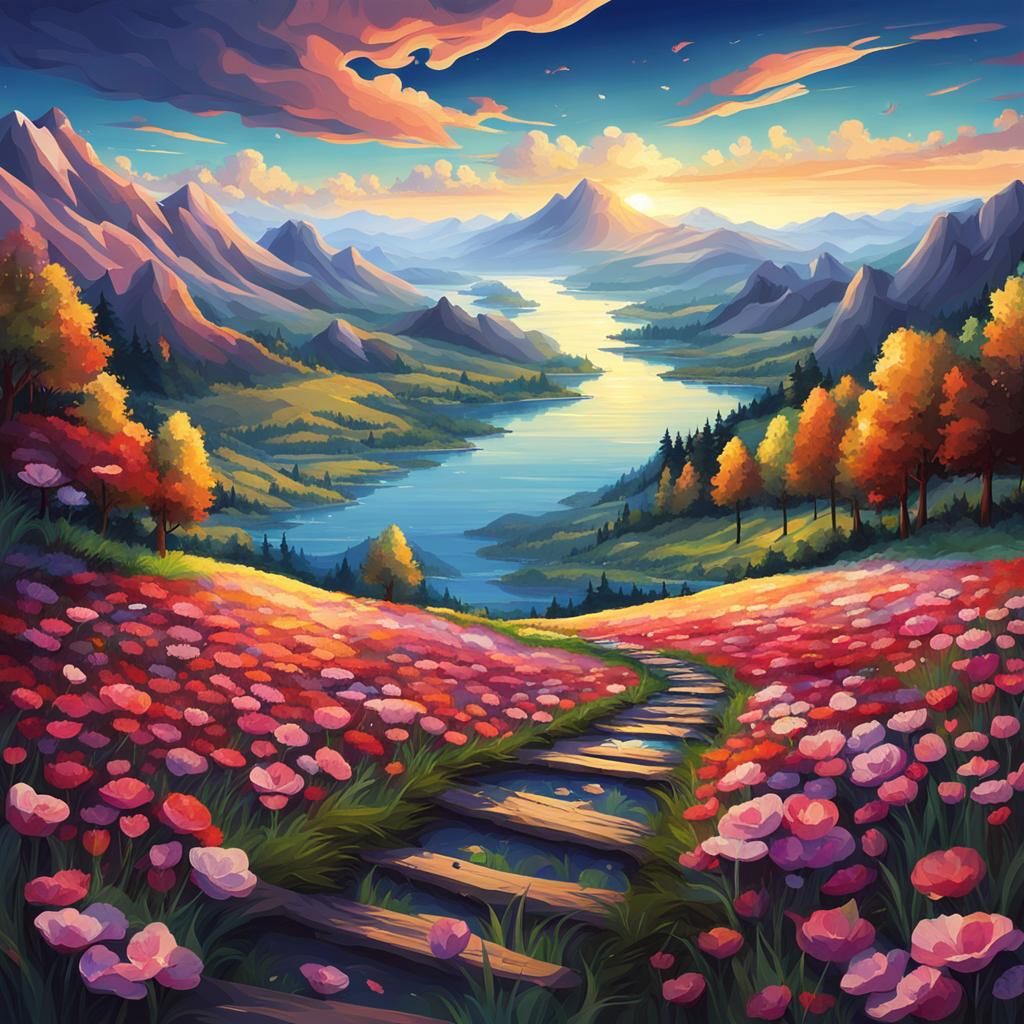 Simple AI Landscape Generation