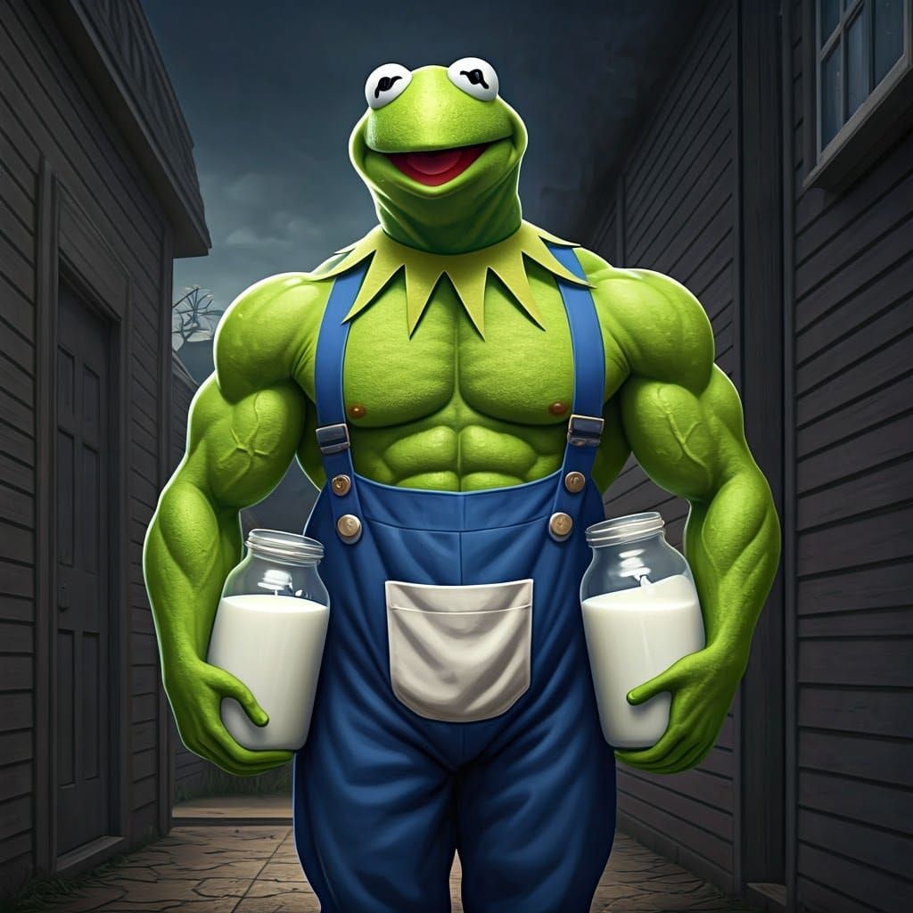 My dad leaving to get milk-core