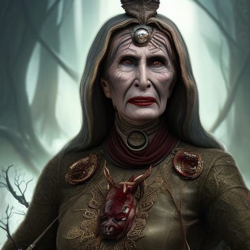 Witch in the Enchanted Forest