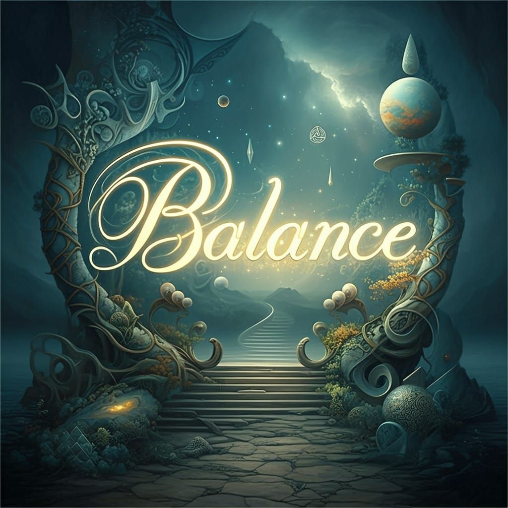 Surreal 'Balance' in Dreamlike Celtic Landscape