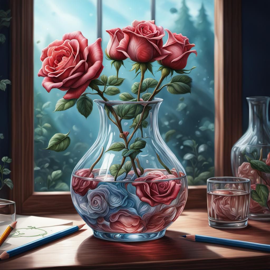 COLORED PENCIL DRAWING