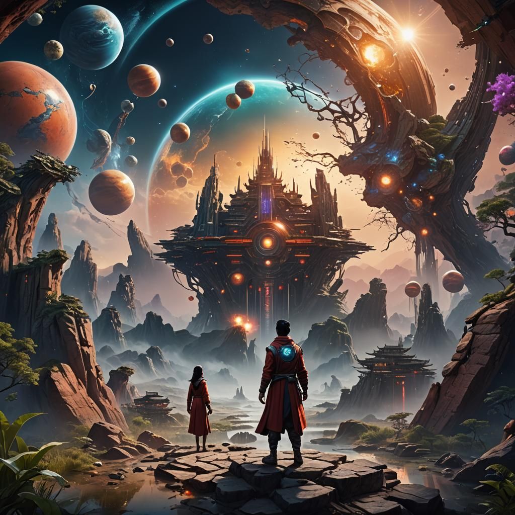 Mystical Knowledge Transfer in a Sci-Fi World