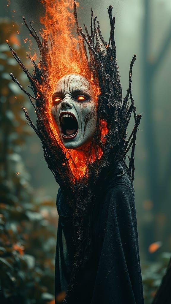 Evil Dead Book of the Dead Triple Exposure in Photographic R...